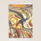 Retro marble #4 Stationery Card Gallery Image 2