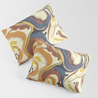 Retro marble #4 Pillow Sham Gallery Image 3