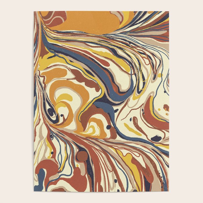 Retro marble #4 Poster Gallery Image 4