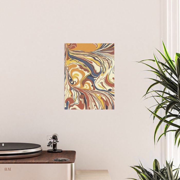 Retro marble #4 Poster Gallery Image 2
