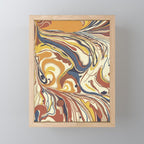 Retro marble #4 Mini Art Print Gallery Image 1