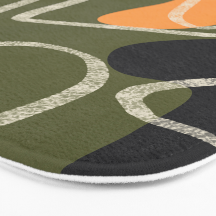 Organic Minimalist Layers 7 Bath Mat Gallery Image 3