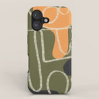 Organic Minimalist Layers 7 iPhone Case Gallery Image 1