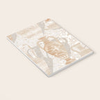 Antique pottery warm neutral Notebook Gallery Image 3