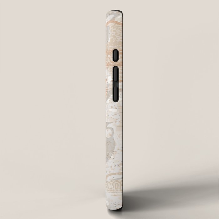 Antique pottery warm neutral iPhone Case Gallery Image 2