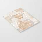 Antique pottery warm neutral Notebook Gallery Image 2