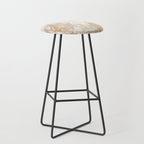 Antique pottery warm neutral Stool Gallery Image 1