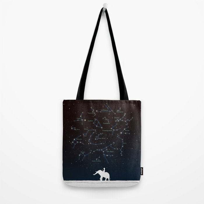 Falling star constellation Tote Bag Gallery Image 2
