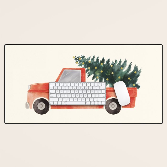 Back Home for Christmas Desk Mat Gallery Image 1