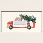Back Home for Christmas Desk Mat Gallery Image 1