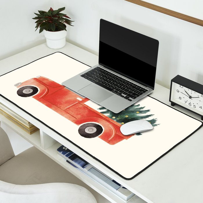 Back Home for Christmas Desk Mat Gallery Image 2