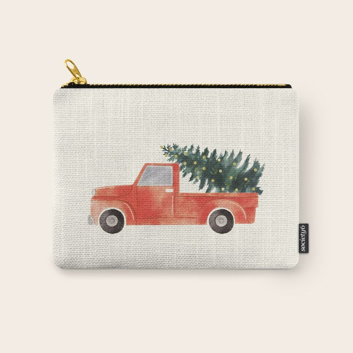 Back Home for Christmas Carry All Pouch Gallery Image 1
