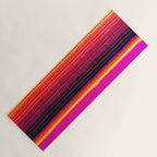 Magenta Sky Serape Yoga Mat Gallery Image 1