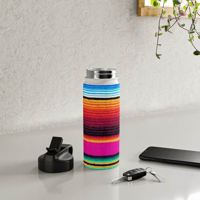 Magenta Sky Serape Water Bottle Gallery Image 4