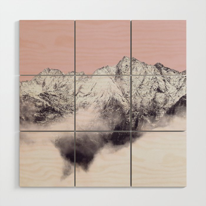 mountain 9a Wood Wall Art Gallery Image 1