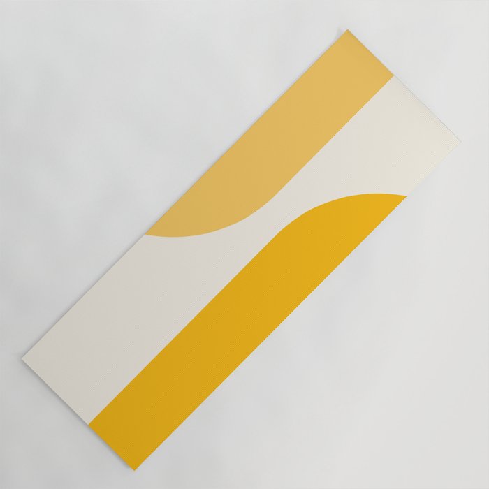 Modern Minimal Arch Abstract XLIV Yoga Mat Gallery Image 1