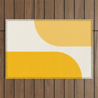 Modern Minimal Arch Abstract XLIV Outdoor Rug Gallery Image 1