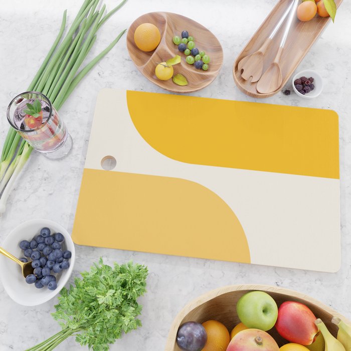Modern Minimal Arch Abstract XLIV Cutting Board Gallery Image 2