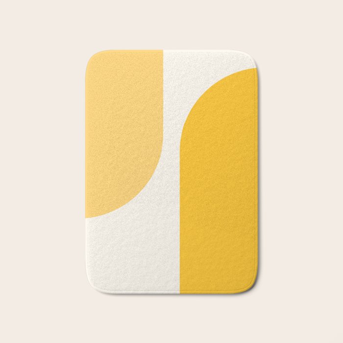 Modern Minimal Arch Abstract XLIV Bath Mat Gallery Image 1