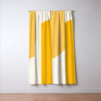 Modern Minimal Arch Abstract XLIV Window Curtain Gallery Image 3