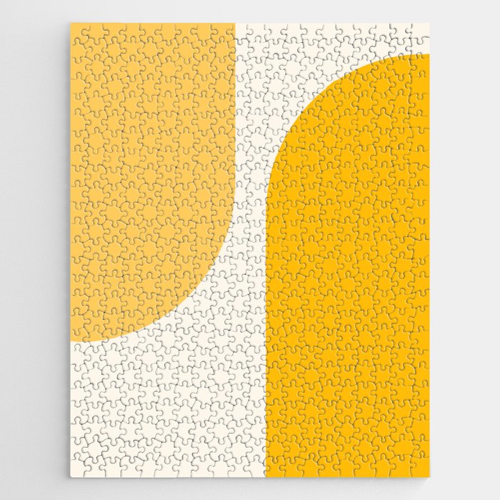 Modern Minimal Arch Abstract XLIV Jigsaw Puzzle Gallery Image 1
