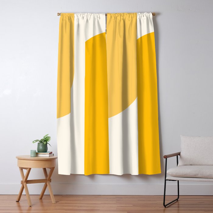 Modern Minimal Arch Abstract XLIV Window Curtain Gallery Image 5