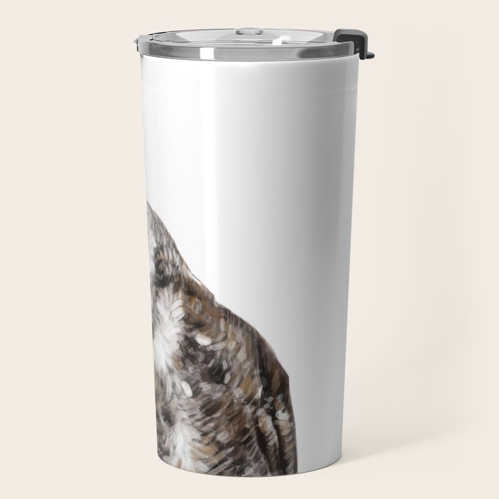 Owl Travel Mug Gallery Image 2