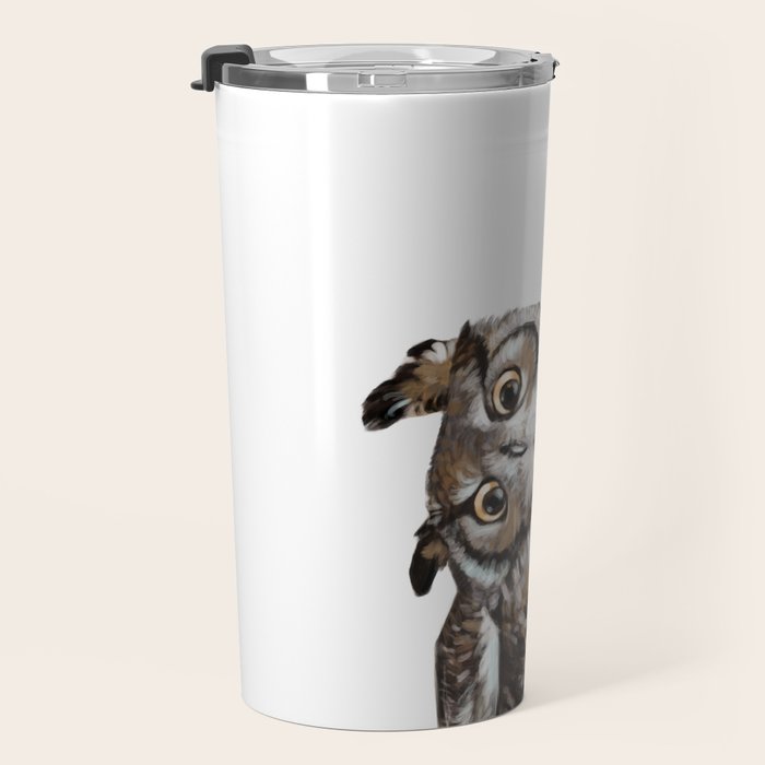 Owl Travel Mug Gallery Image 3