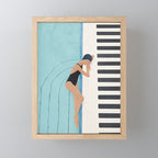 Pool 1 Mini Art Print Gallery Image 1