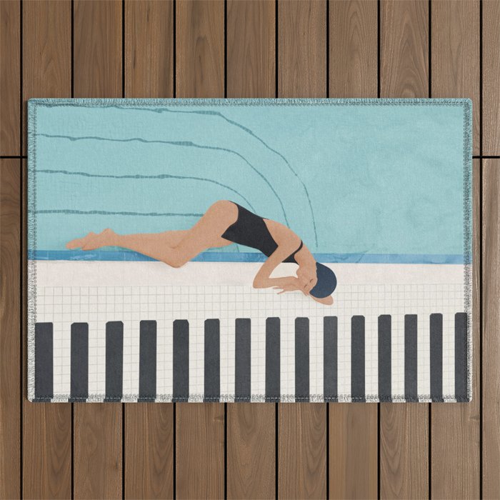 Pool 1 Outdoor Rug Gallery Image 1
