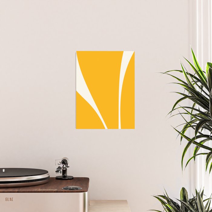 Minimalist Plant Abstract LI Poster Gallery Image 2