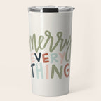 Merry EVERYTHING Travel Mug Gallery Image 1
