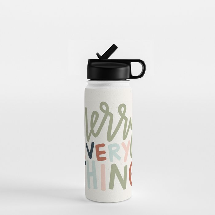 Merry EVERYTHING Water Bottle Gallery Image 1