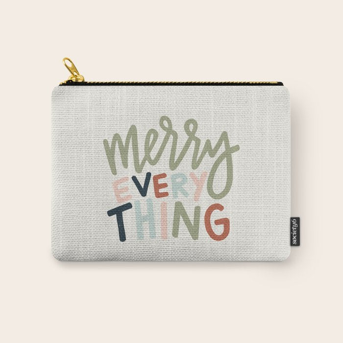 Merry EVERYTHING Carry All Pouch Gallery Image 1