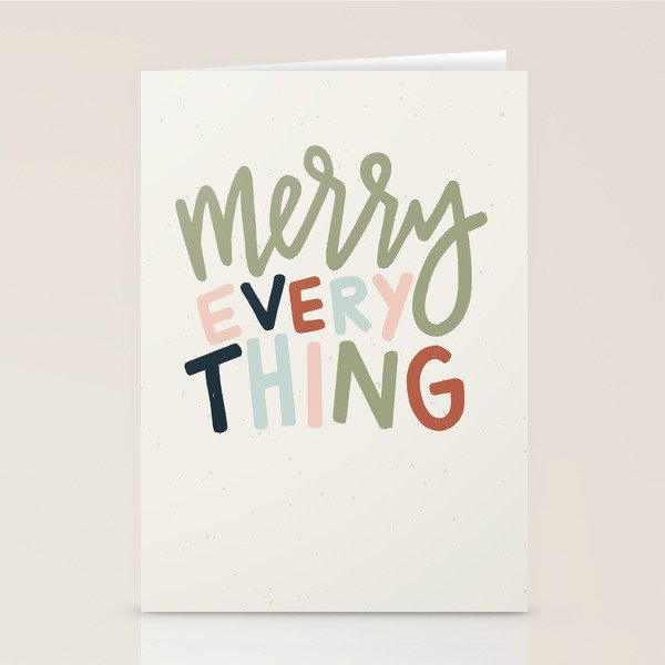 Merry EVERYTHING Stationery Card Gallery Image 2