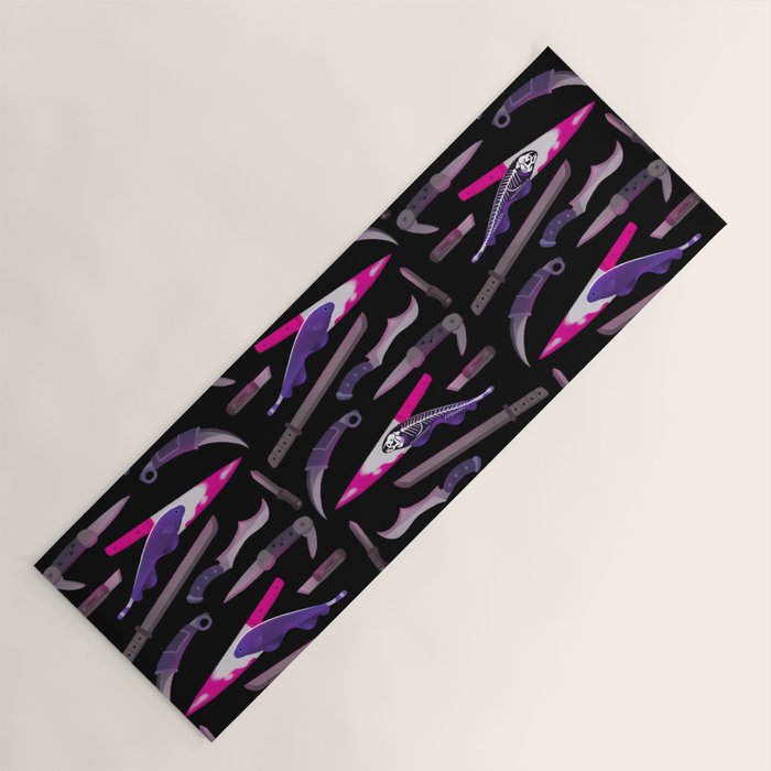 Ghost Knife fish Yoga Mat Gallery Image 1