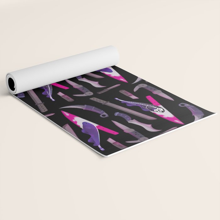 Ghost Knife fish Yoga Mat Gallery Image 2