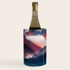 Mountain Lake Under the Stars Wine Chiller Gallery Image 1