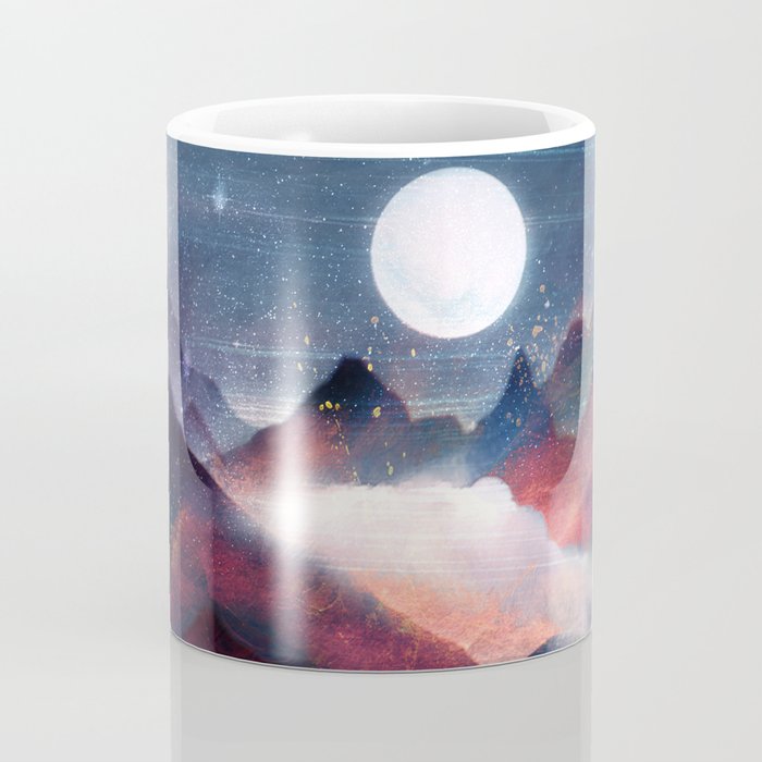 Mountain Lake Under the Stars Coffee Mug Gallery Image 4