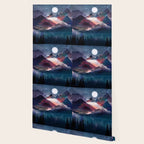 Mountain Lake Under the Stars Wallpaper Gallery Image 2