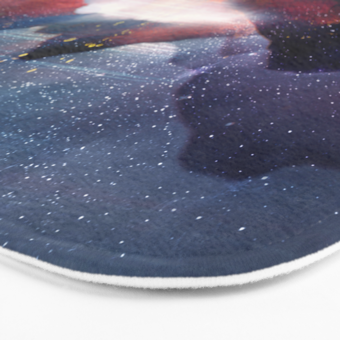 Mountain Lake Under the Stars Bath Mat Gallery Image 3