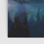 Mountain Lake Under the Stars Poster Gallery Image 3