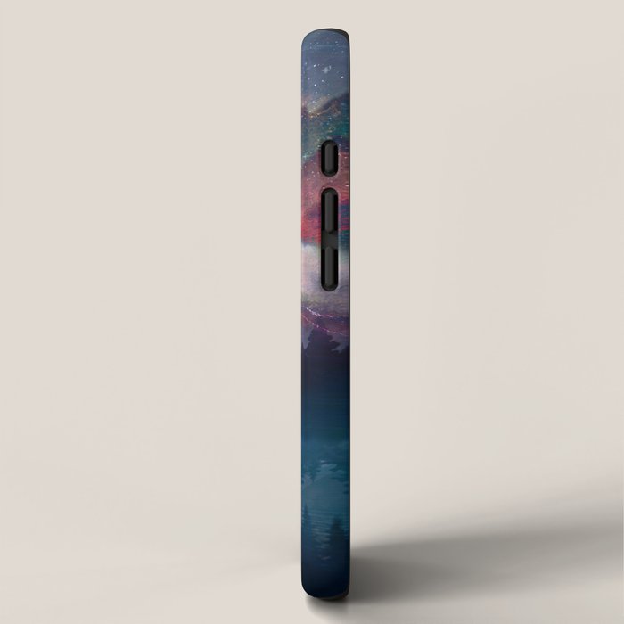 Mountain Lake Under the Stars iPhone Case Gallery Image 2