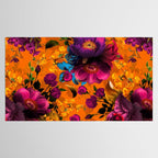 Vintage & Shabby Chic - Midnight Tropical Garden Tablecloth Gallery Image 2