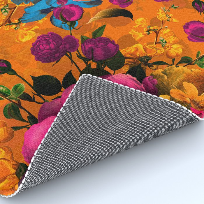 Vintage & Shabby Chic - Midnight Tropical Garden Rug Gallery Image 4