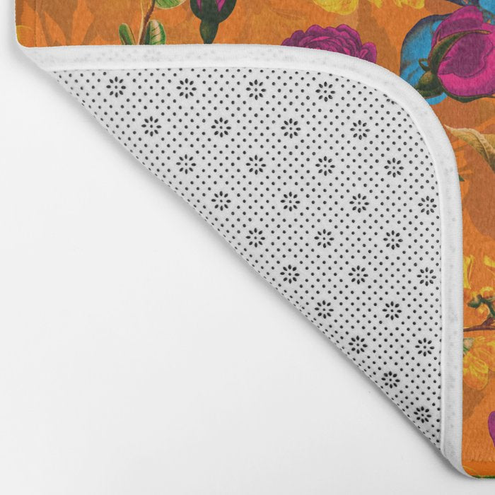 Vintage & Shabby Chic - Midnight Tropical Garden Bath Mat Gallery Image 2