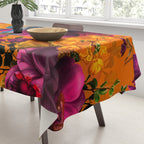 Vintage & Shabby Chic - Midnight Tropical Garden Tablecloth Gallery Image 3