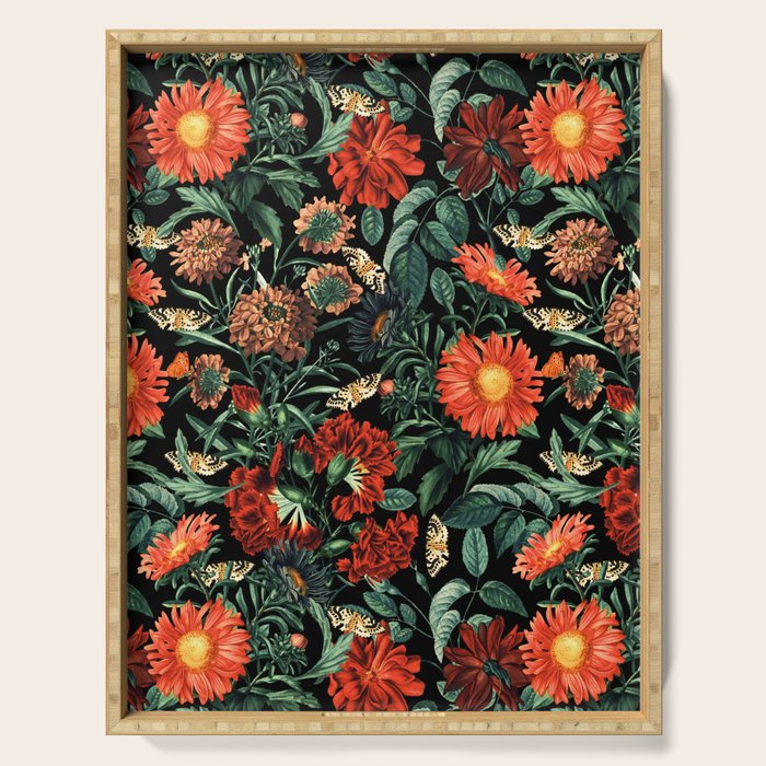 NIGHT FOREST XVIII Serving Tray Gallery Image 1