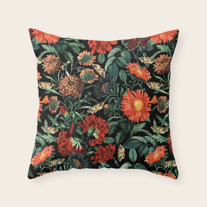 NIGHT FOREST XVIII Throw Pillow Gallery Image 6
