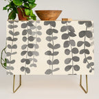 Minimal Abstract Leaves 19 Credenza Gallery Image 1